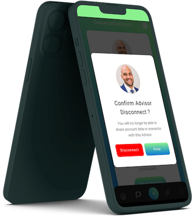 Advisor Disconnet Mobile Confirmation